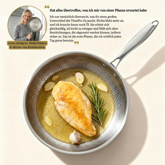 TitanPro™ G5 Titanium-Pfanne
