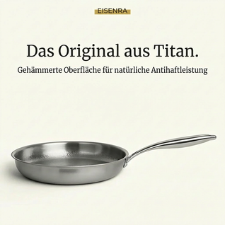 TitanPro™ G5 Titanium-Pfanne